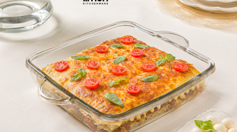 تابه چهارگوش شیشه‌ای 3 لیتر پلاسکو مهسین ، پلاسکو - رشت