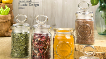 جا ادویه شیشه ای روستیک پلاسکو مهسین ، پلاسکو - رشت