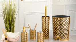 پلاسکو - رشت - ست سرویس بهداشتی طرح گل (چاپ دار) - پلاسکو مهسین