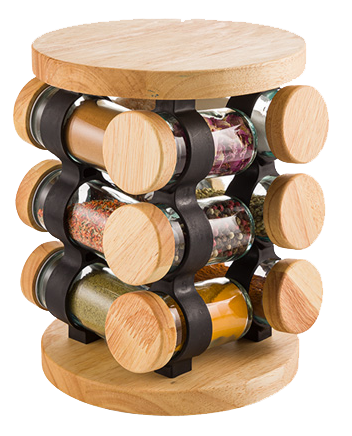 پلاسکو رشت - جا ادویه چوبی گردان - پلاسکو مهسین